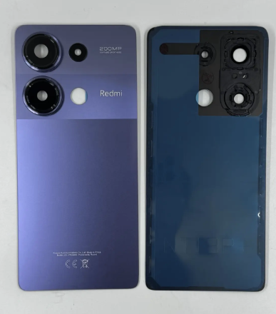 Задняя крышка для Xiaomi Redmi Note 13 Pro 4g фиолетовая