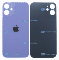 Задняя крышка для IPhone 12 mini фиолетовая (оригинал)