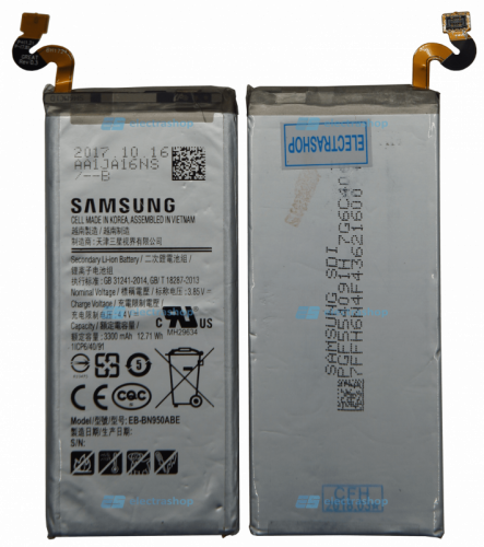 Аккумулятор/батарея для Samsung Galaxy Note 8 SM-N950F/SM-N950U/SM-N950 (EB-BN950ABE)