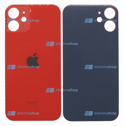 Задняя крышка для IPhone 12 mini красная (оригинал)
