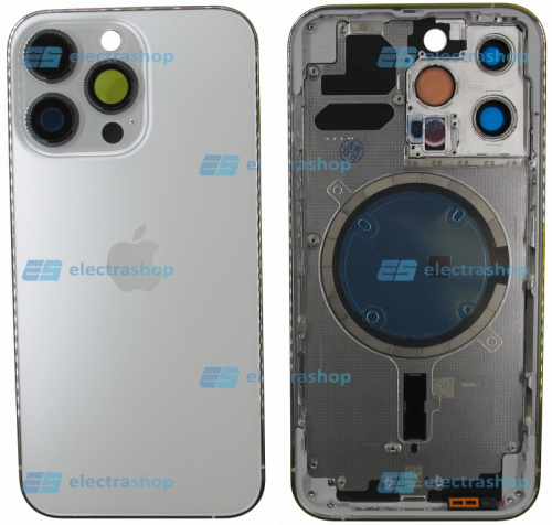 Корпус для IPhone 13 Pro серебристый (оригинал)