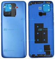 Задняя крышка для Xiaomi Redmi 10c синяя