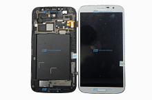 Модуль-дисплей Samsung Mega 6.3 (GT-I9200/9205) белый (в сборе) (ОРИГИНАЛ)