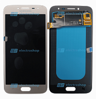 Модуль-дисплей Samsung Galaxy J2 (2018) SM-J250 золотой (AMOLED COPY)