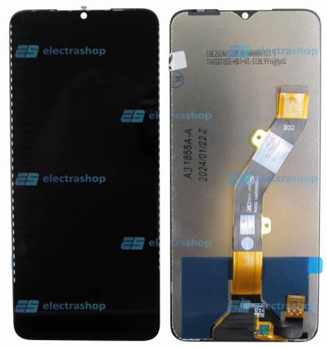 Модуль-дисплей для Itel A70 черный