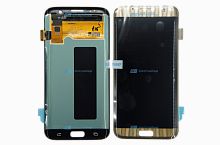 Модуль-дисплей Samsung Galaxy S7 EDGE (SM-G935F/SM-G935H/SM-G935DS) золотой без рамы (ОРИГИНАЛ)