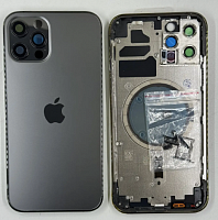 Корпус для IPhone 12 Pro графитовый (оригинал)