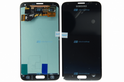 Модуль-дисплей Samsung Galaxy S5 (SM-G900H/SM-G900F/SM-G900DS) черный (ОРИГИНАЛ)