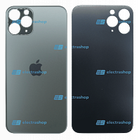 Задняя крышка для IPhone 11 Pro темно-зеленая (Оригинал)
