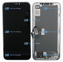 Модуль-дисплей для IPhone X черный (GX New HARD OLED COPY)