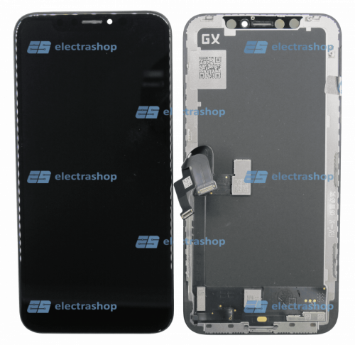 Модуль-дисплей для IPhone X черный (GX New HARD OLED COPY)