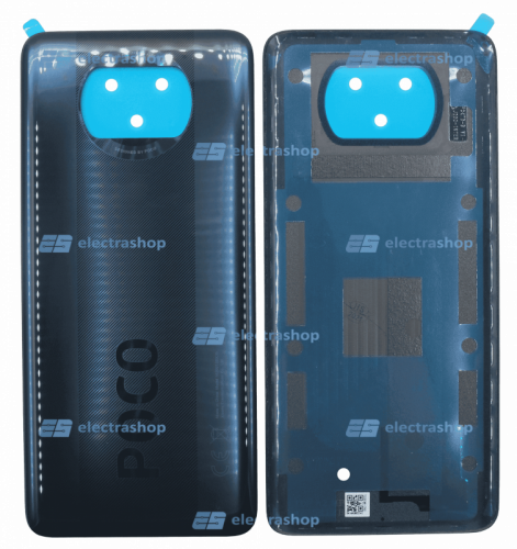 Задняя крышка для Xiaomi POCO X3 pro черная