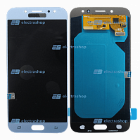 Модуль-дисплей Samsung Galaxy J7 (2017) SM-J730 голубой (AMOLED COPY)