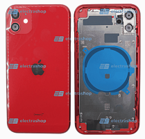 Корпус для IPhone 11 красный (оригинал)