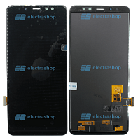 Модуль-дисплей Samsung Galaxy A8 Plus (2018) SM-A730F/SM-A730DS черный TFT In-Cell