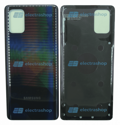 Задняя крышка Samsung Galaxy A71 (SM-A715F/FN/DS) черная
