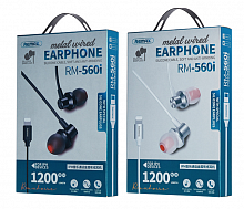 Наушники REMAX for iphone  RM-560i (silver)