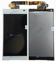 Модуль-дисплей Sony Xperia Z5 mini/Z5 compact (E5803/E5823) белый (ОРИГИНАЛ)