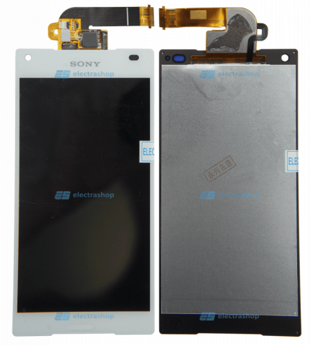 Модуль-дисплей Sony Xperia Z5 mini/Z5 compact (E5803/E5823) белый (ОРИГИНАЛ)