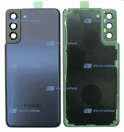 Задняя крышка Samsung Galaxy S21 Plus (SM-G996B) синяя