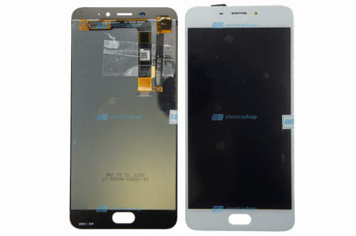 Модуль-дисплей для MEIZU M3e белый 