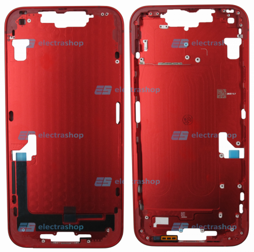 Корпус для IPhone 14 Plus красный (оригинал)