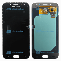 Модуль-дисплей Samsung Galaxy J7 (2017) SM-J730 черный (AMOLED COPY)