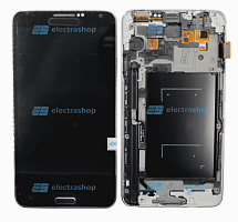 Модуль-дисплей Samsung Galaxy Note 3 3G (SM-N900) с рамкой черный (TFT COPY)