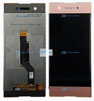 Модуль-дисплей Sony Xperia XA1 (G3112/G3116/G3121) розовый