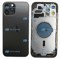 Корпус для IPhone 12 Pro Max графитовый (оригинал)