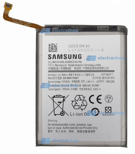 Аккумулятор/батарея для Samsung Galaxy M41/M51/M415/M515 (EB-BM415ABY)