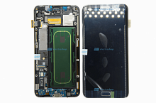 Модуль-дисплей Samsung Galaxy S6 EDGE+/S6 EDGE PLUS (SM-G928F/SM-G928H/SM-G928) темно-синий с рамкой