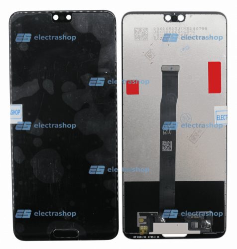 Модуль-дисплей для Huawei P20 черный (EML-L29) (ORIG LCD)