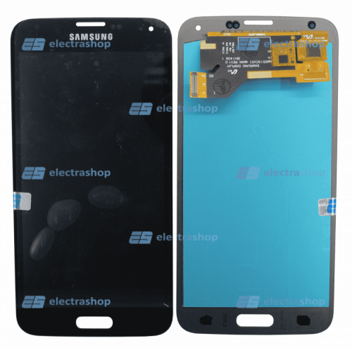 Модуль-дисплей Samsung Galaxy S5 (SM-G900H/SM-G900F/SM-G900DS) черный (AMOLED COPY)
