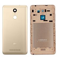 Задняя крышка для Xiaomi Mi Note золотая