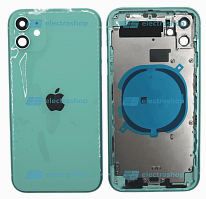 Корпус для IPhone 11 зеленый (оригинал)