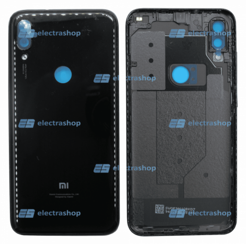 Задняя крышка для Xiaomi Mi Play черная  