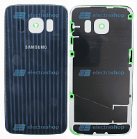 Задняя крышка Samsung Galaxy S6 edge (G925) синяя