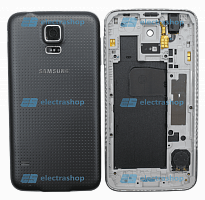 Корпус для Samsung Galaxy S5 (G900F) черный (Оригинал)