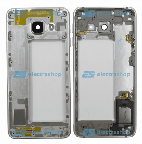 Средняя часть корпуса для Samsung Galaxy A3 (2016) SM-A310F серебро