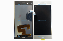 Модуль-дисплей Sony Xperia XZ1/XZ1 Dual/G8342/G8341 серебро (ОРИГИНАЛ)