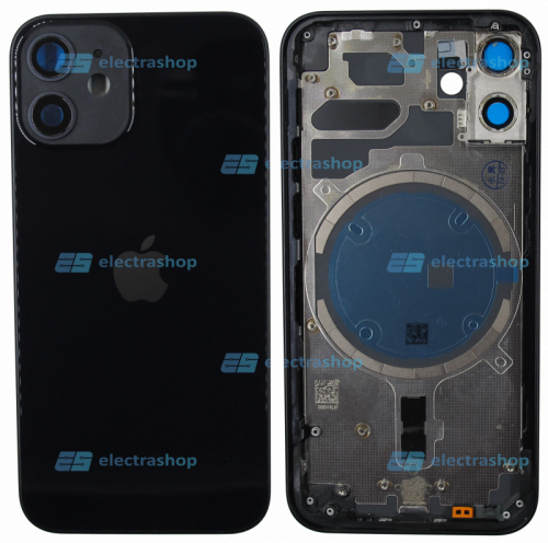 Корпус для IPhone 12 mini черный (оригинал)