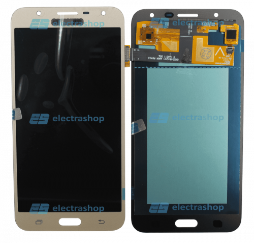 Модуль-дисплей Samsung Galaxy J7 Neo SM-J701 золотой (AMOLED COPY)