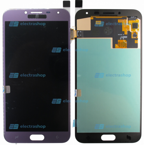 Модуль-дисплей Samsung Galaxy J4 (2018) SM-J400 фиолетовый (AMOLED COPY)