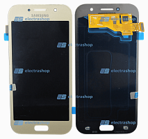 Модуль-дисплей Samsung Galaxy A5 (2017) SM-A520F золотой (AMOLED COPY)