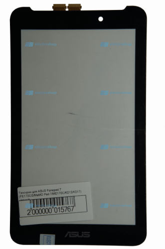 Тачскрин для ASUS Fonepad 7 (FE170CG/MeMO Pad 7/ME170C/K012/K017) черный