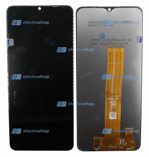 Модуль-дисплей Samsung Galaxy A12/A32 5G/M12/A02 (SM-A125F/M125/SM-A025/SM-A326) черный (ОРИГИНАЛ)
