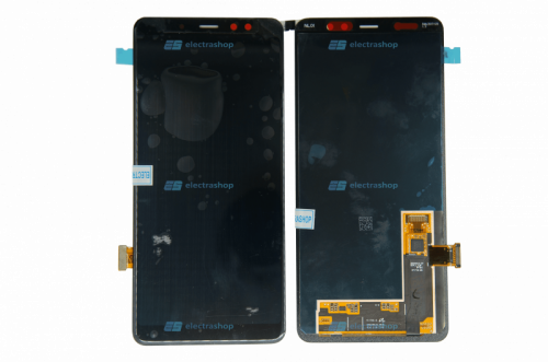 Модуль-дисплей Samsung Galaxy A8 Plus (2018) SM-A730F/SM-A730DS черный (Оригинал)