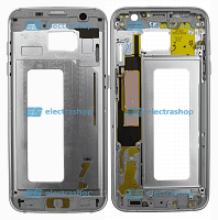 Средняя часть корпуса для Samsung Galaxy S7 EDGE (SM-G935F/SM-G935H/SM-G935DS) серебро