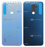 Задняя крышка для Xiaomi REDMI Note 8 (2021) голубая